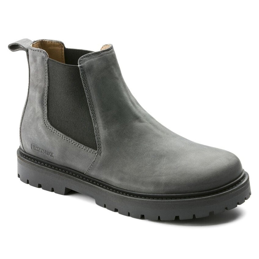Birkenstock Stalon Ankle Boot, Birkenstock Chelsea Boot, Graphite Gray, size 40
